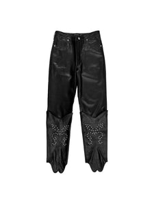 JUNTAE KIM - Western Boot Pants - AW25 - BLACK